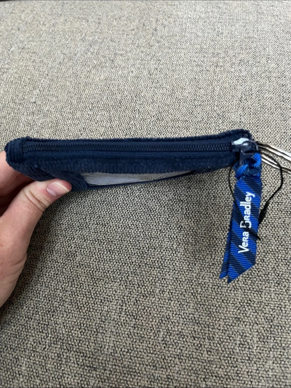 Vera Bradley Harry Potter Ravenclaw Zip Pouch Keyring